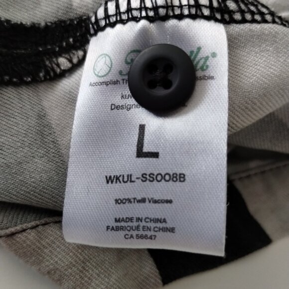 Kuwalla Beach Shirt Abstract Print Shirt Large - Picture 4 of 8